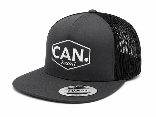 CAN. Kauaʻi Flat Bill Trucker Hat