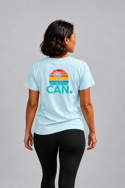 Sunset Retro CAN. Tee