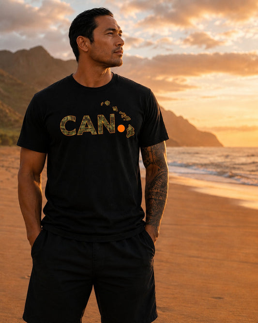 CAN. Camo Islands Tee