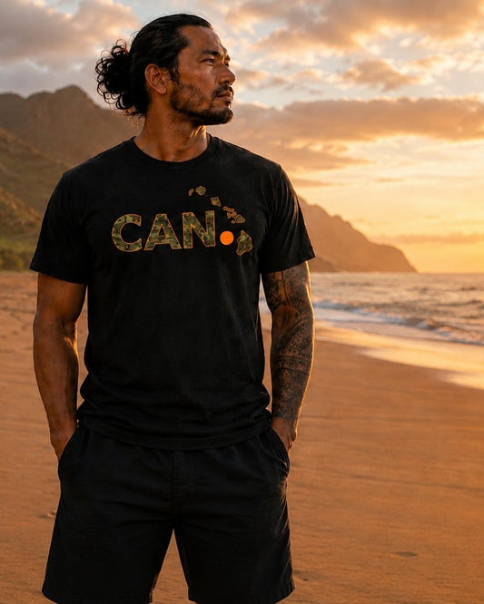 CAN. Camo Islands Tee