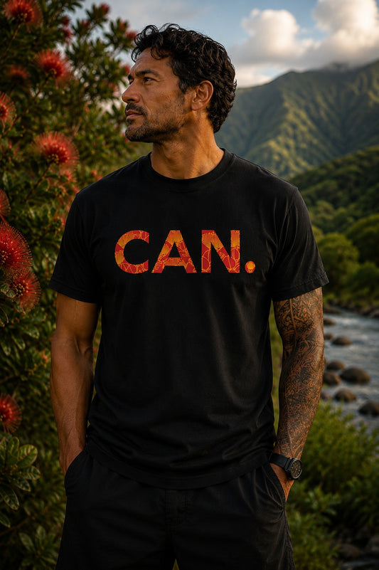 Kaua‘i CAN. ʻŌhiʻa Lehua Premium Tee