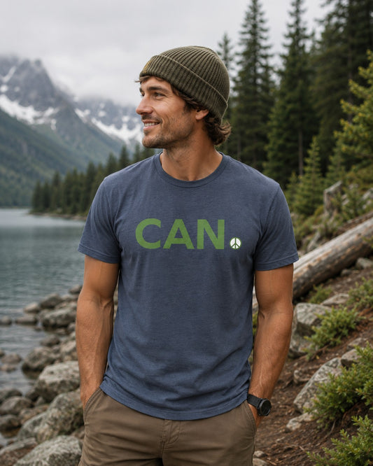 Peace CAN. Logo Tee