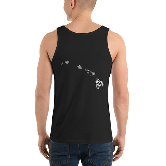 CAN. Islands Tank (Black & Red) Custom printed*