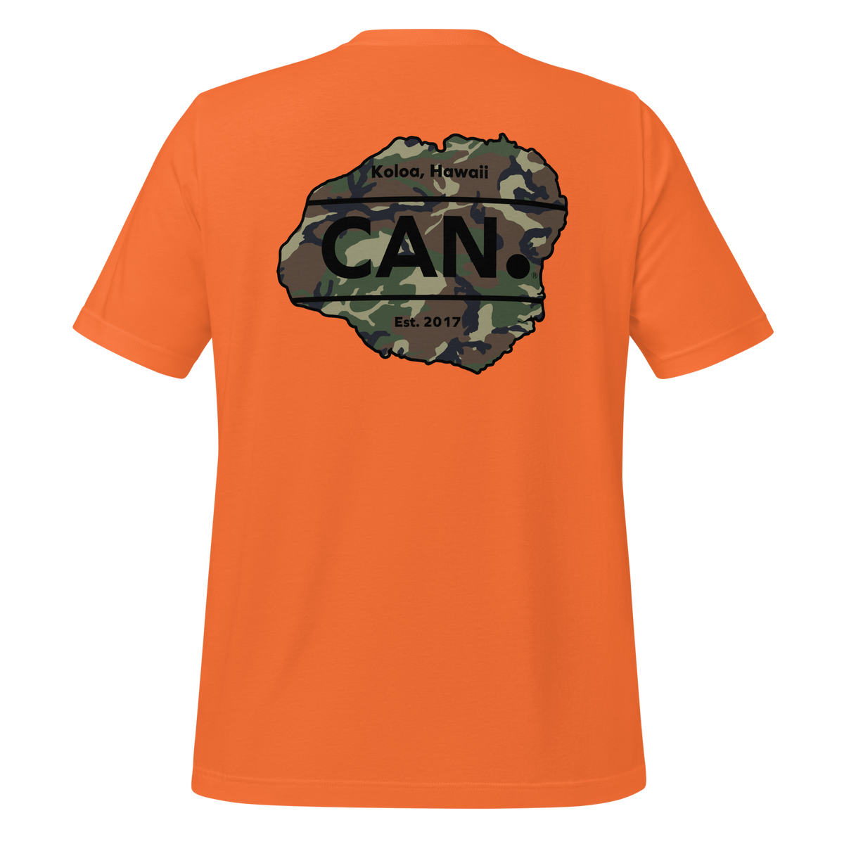KAUAI Roots t-shirt (Orange, Black, Red) – Spirit of CAN.