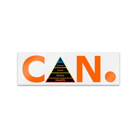 CAN. Concept - Maslow Sticker