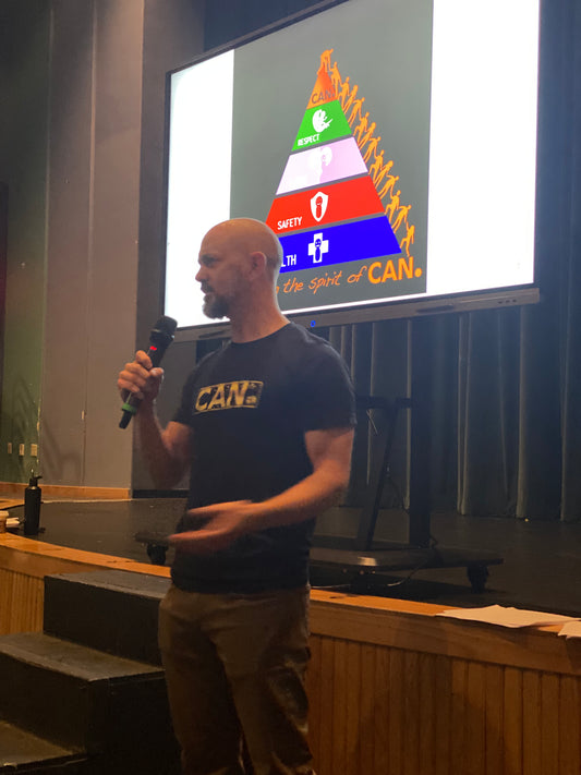 Keynote speaker at Spring Valley High School