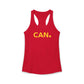 Believe in CAN. Racerback Tank