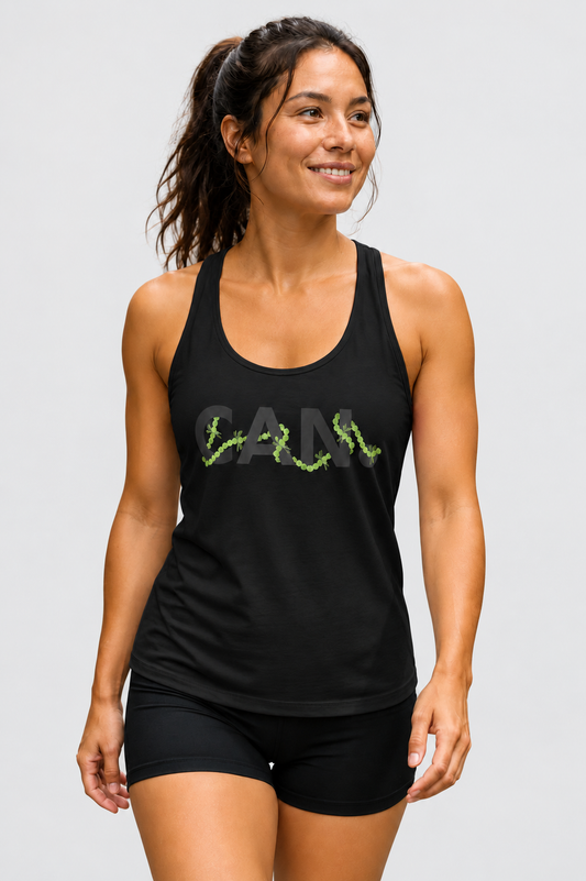 Mokihana Lei CAN. Women’s Racerback Tank