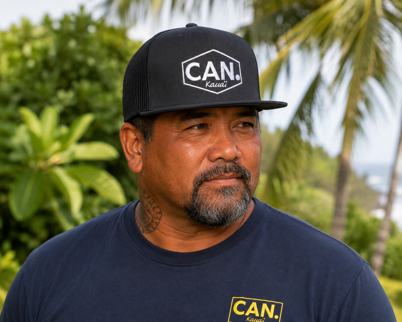 CAN. Kauaʻi Flat Bill Trucker Hat