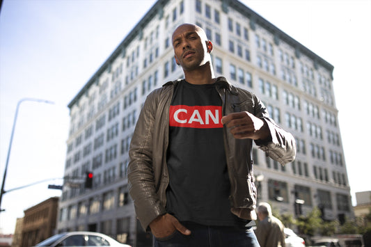 CAN. Red Banner Tee