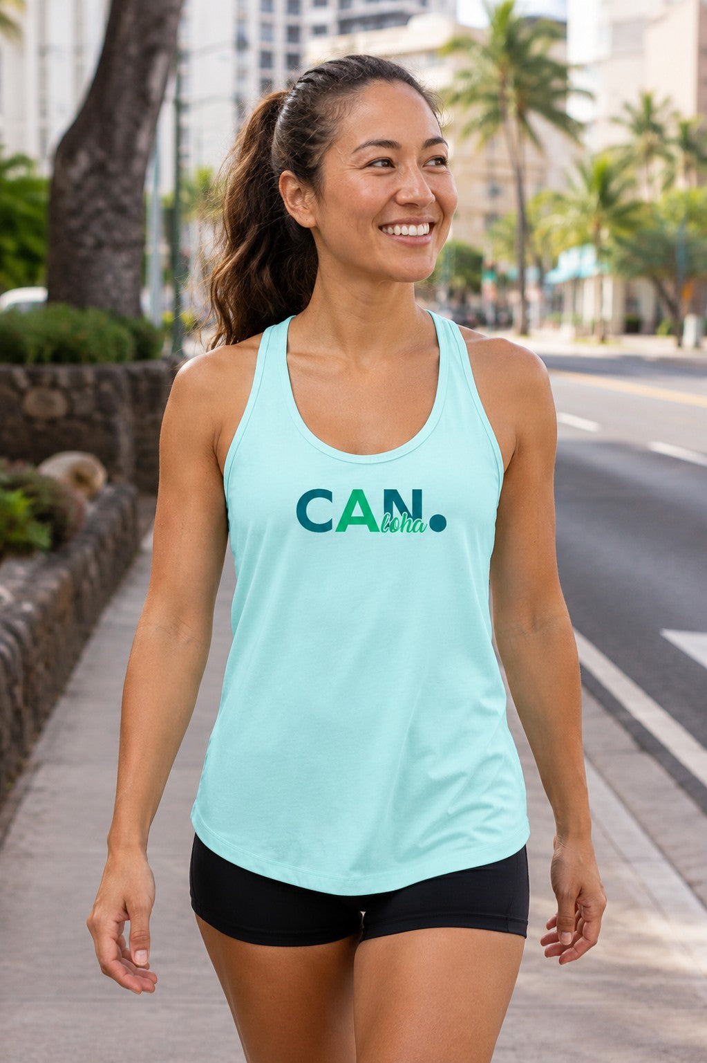 CAN. Aloha Women’s Racerback Tank