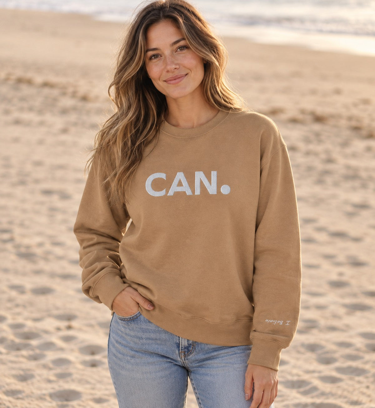 I Believe CAN.® Embroidered Sweatshirt