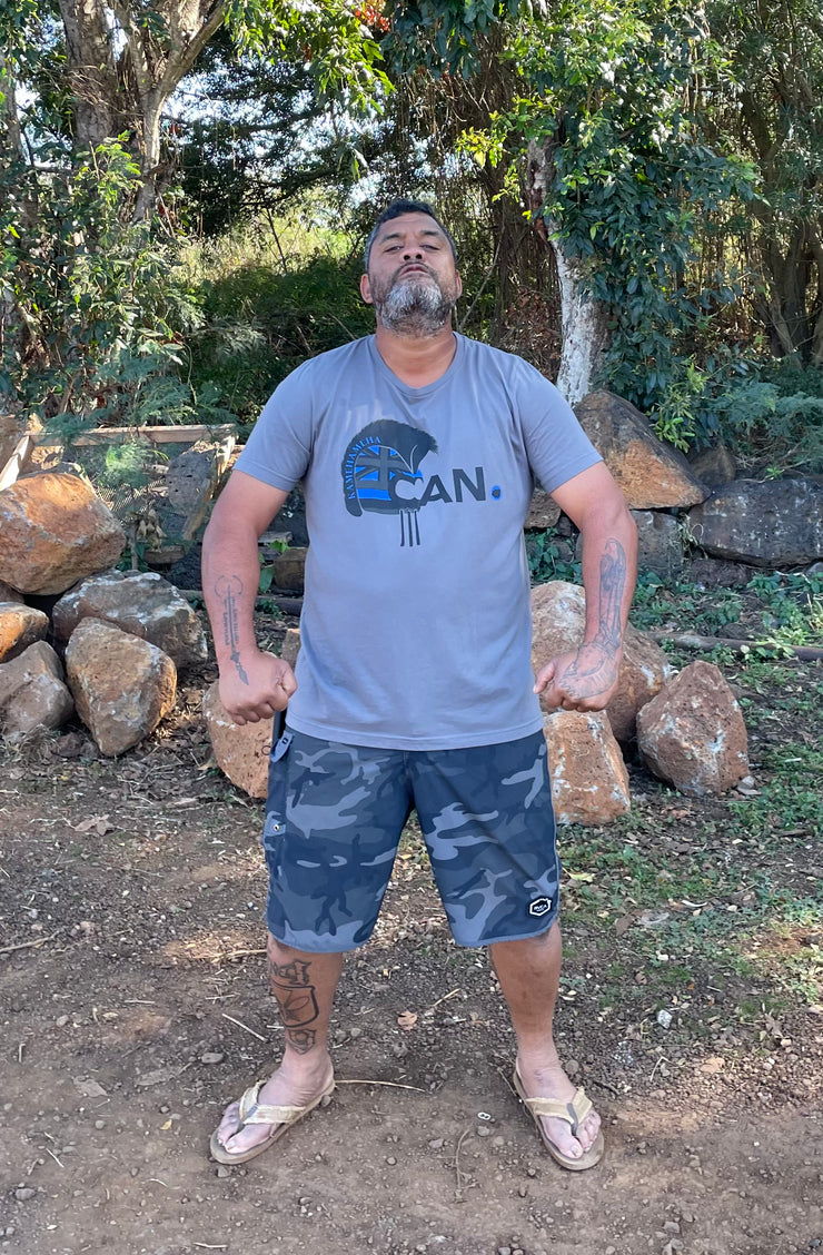 Mana o Ikaika Warrior Tee – Kamehameha x CAN. Collaboration