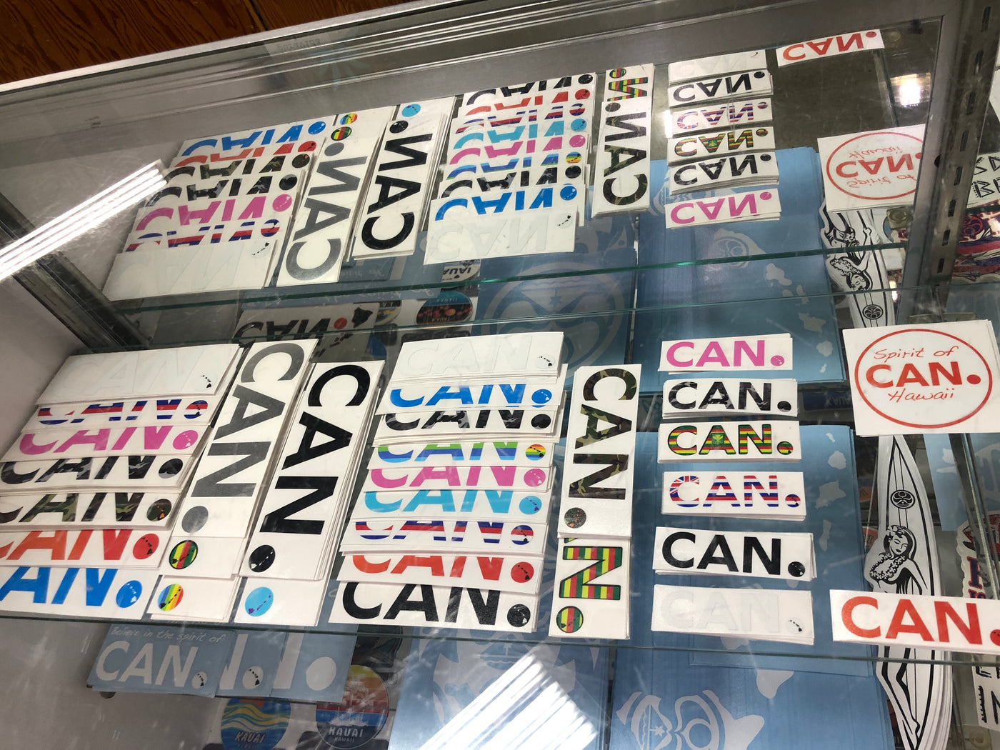 CAN. Stickers and Decals