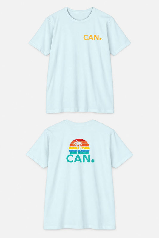 Sunset Retro CAN. Tee