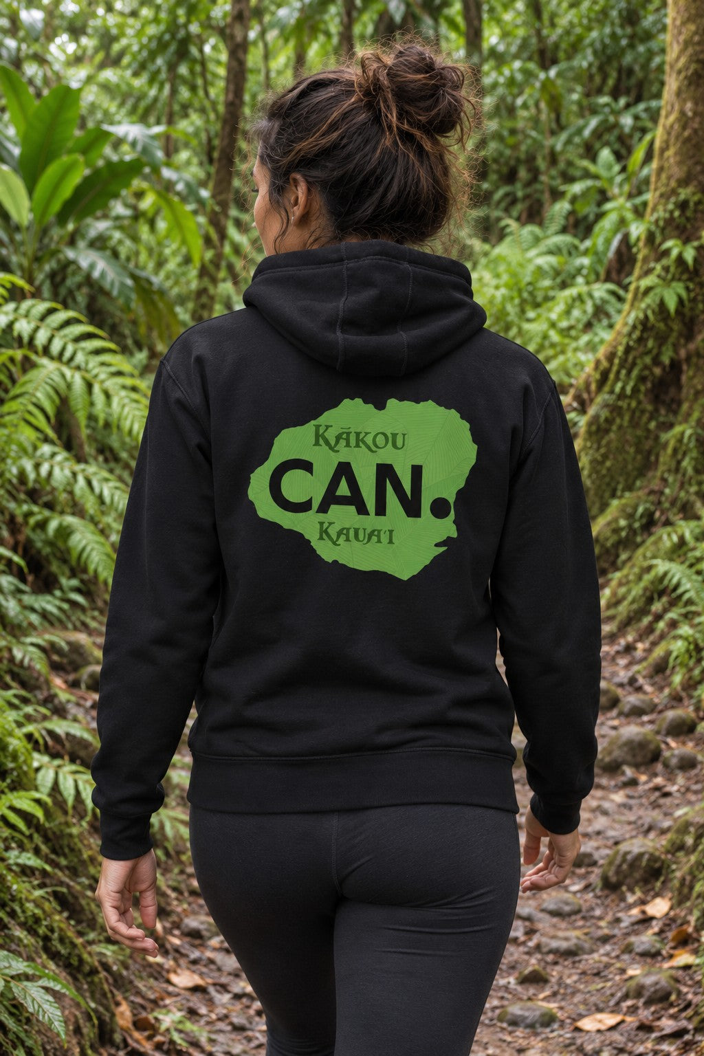 Kākou CAN. Kauaʻi Premium Hoodie