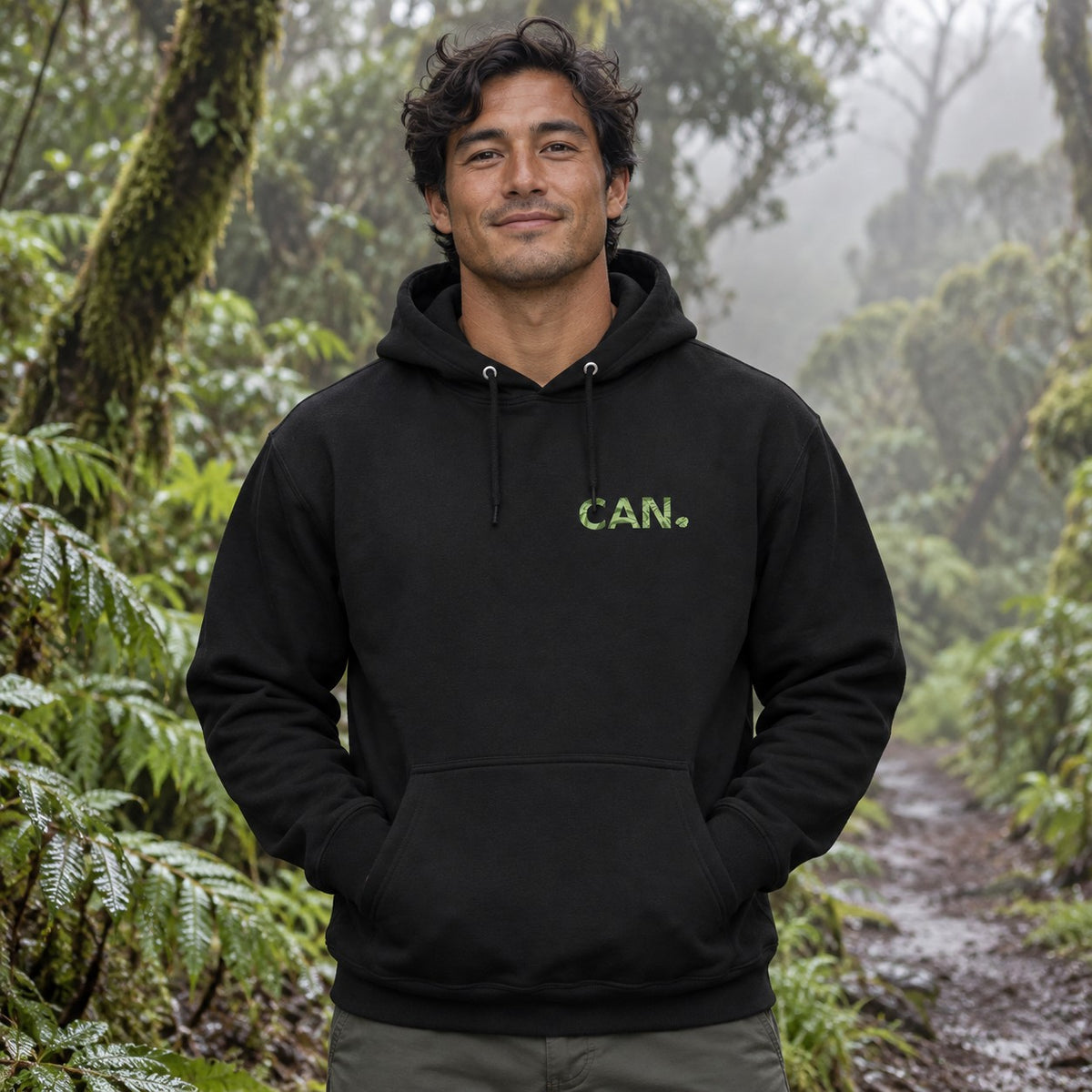 Kākou CAN. Kauaʻi Premium Hoodie