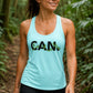 Mokihana Lei CAN. Women’s Racerback Tank