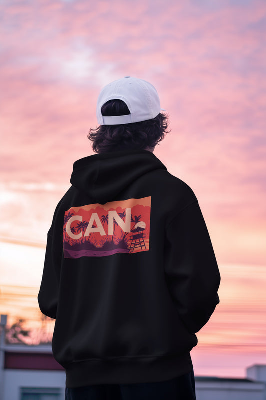 CAN. Sunrise to Sunset Zip Hoodie