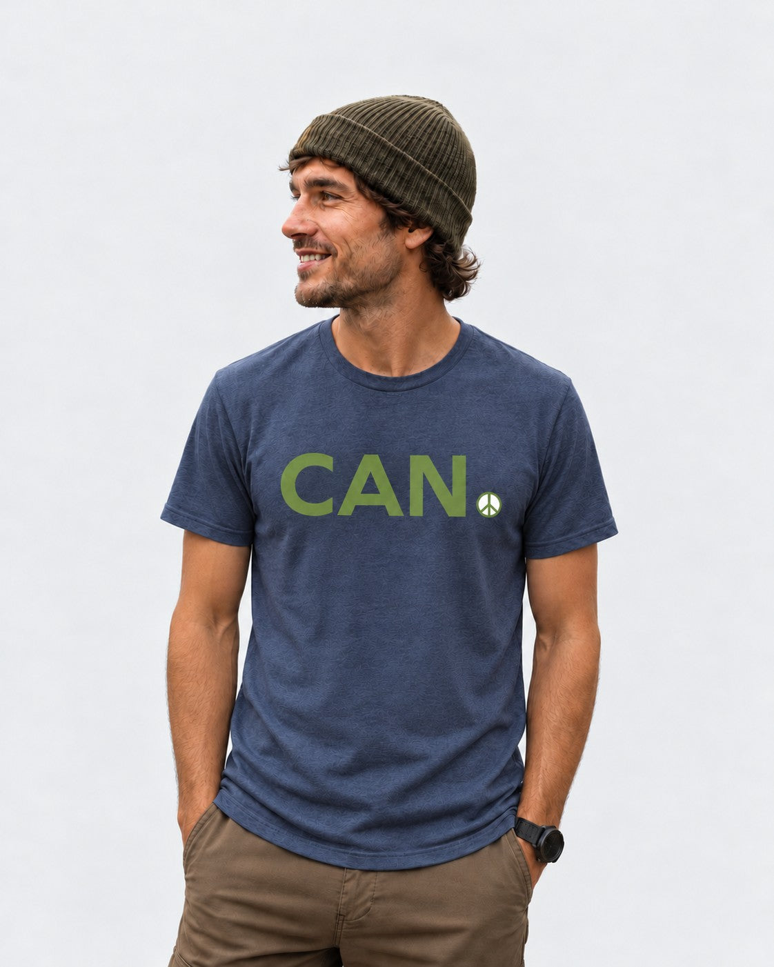 Peace CAN. Logo Tee