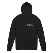 CAN. hooded long-sleeve tee