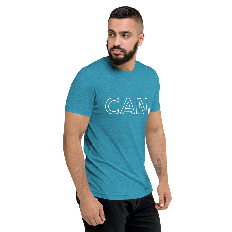 CAN. Brand Islands Tee (Black & Aqua)