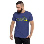 High-viz CAN. Islands Tee (Navy & Teal)