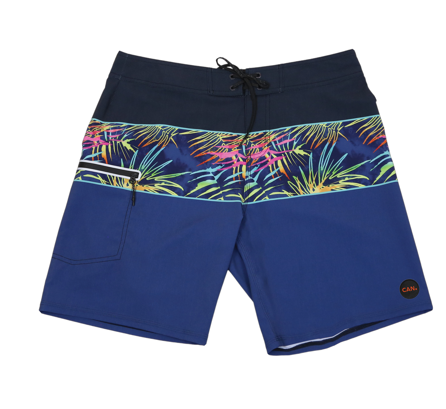 Tropical Tie-dye 19" Boardshort