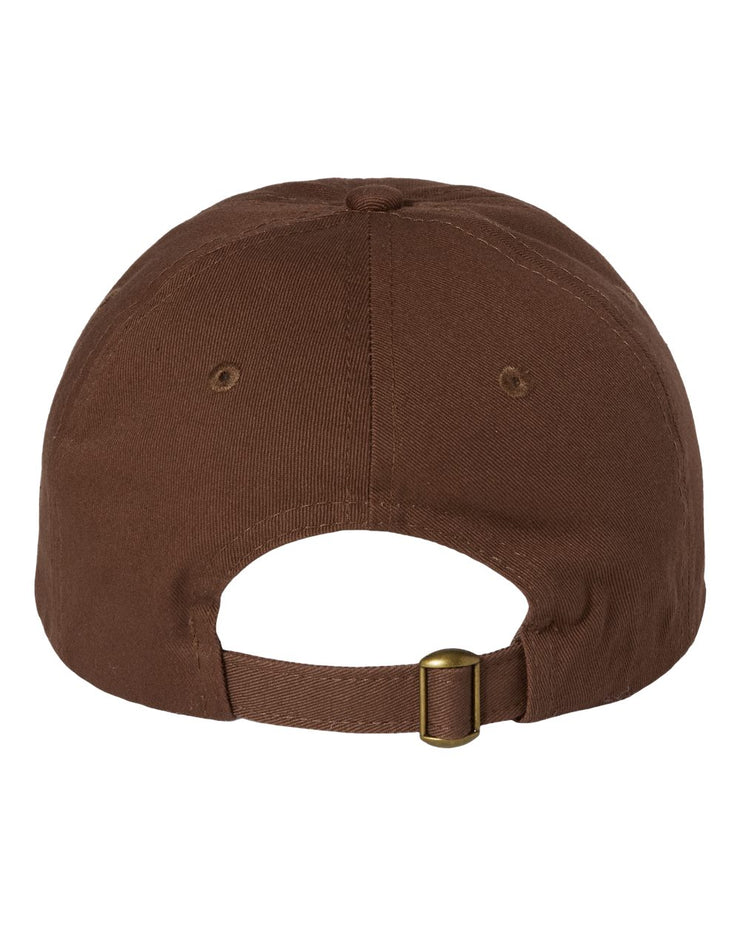 brown cap