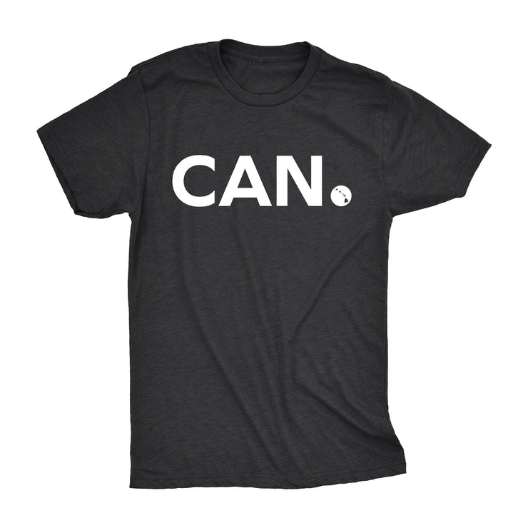 Black white CAN t-shirt