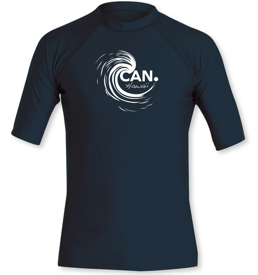 CAN. Navy Wave Rider Rashguard
