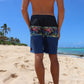 Tropical Tie-dye 19" Boardshort