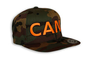 Camo / Black Camo CAN. Flat Bill Cap
