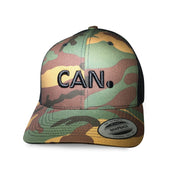 Camo Snapback Trucker Cap