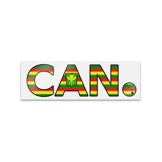 Kanaka CAN. Sticker