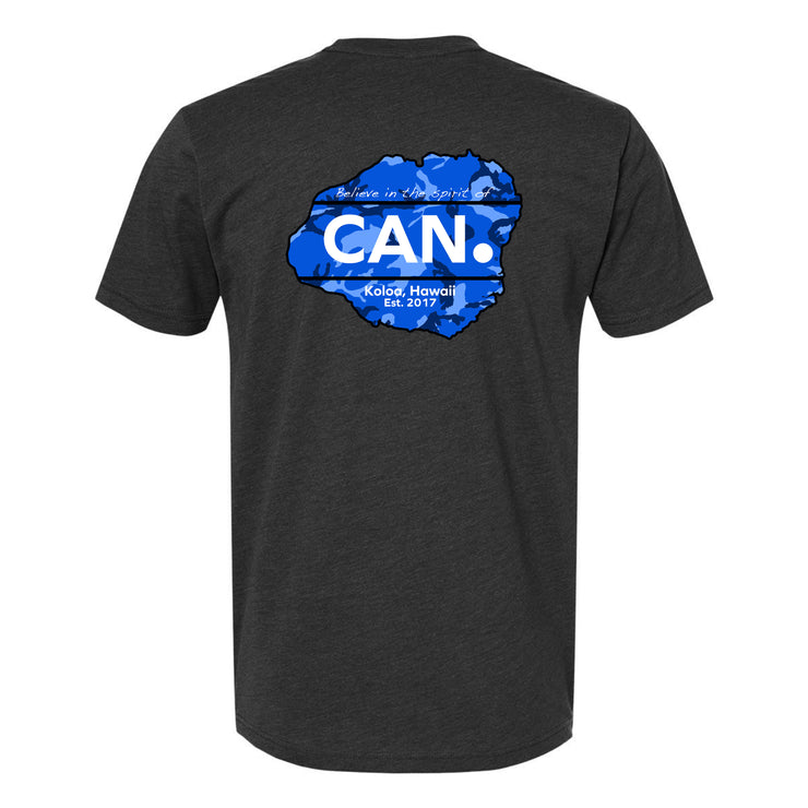 Blue Camo Kauai Tee