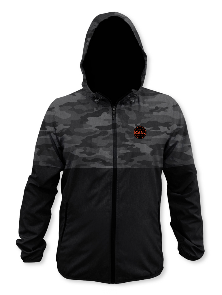 Black sale camo jackets