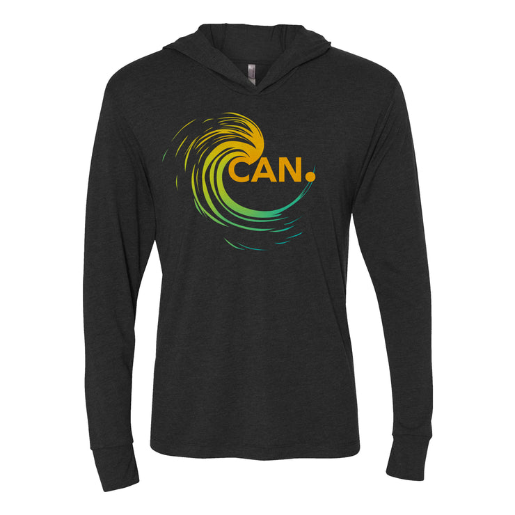 Wave Long Sleeve Tee Hoodie