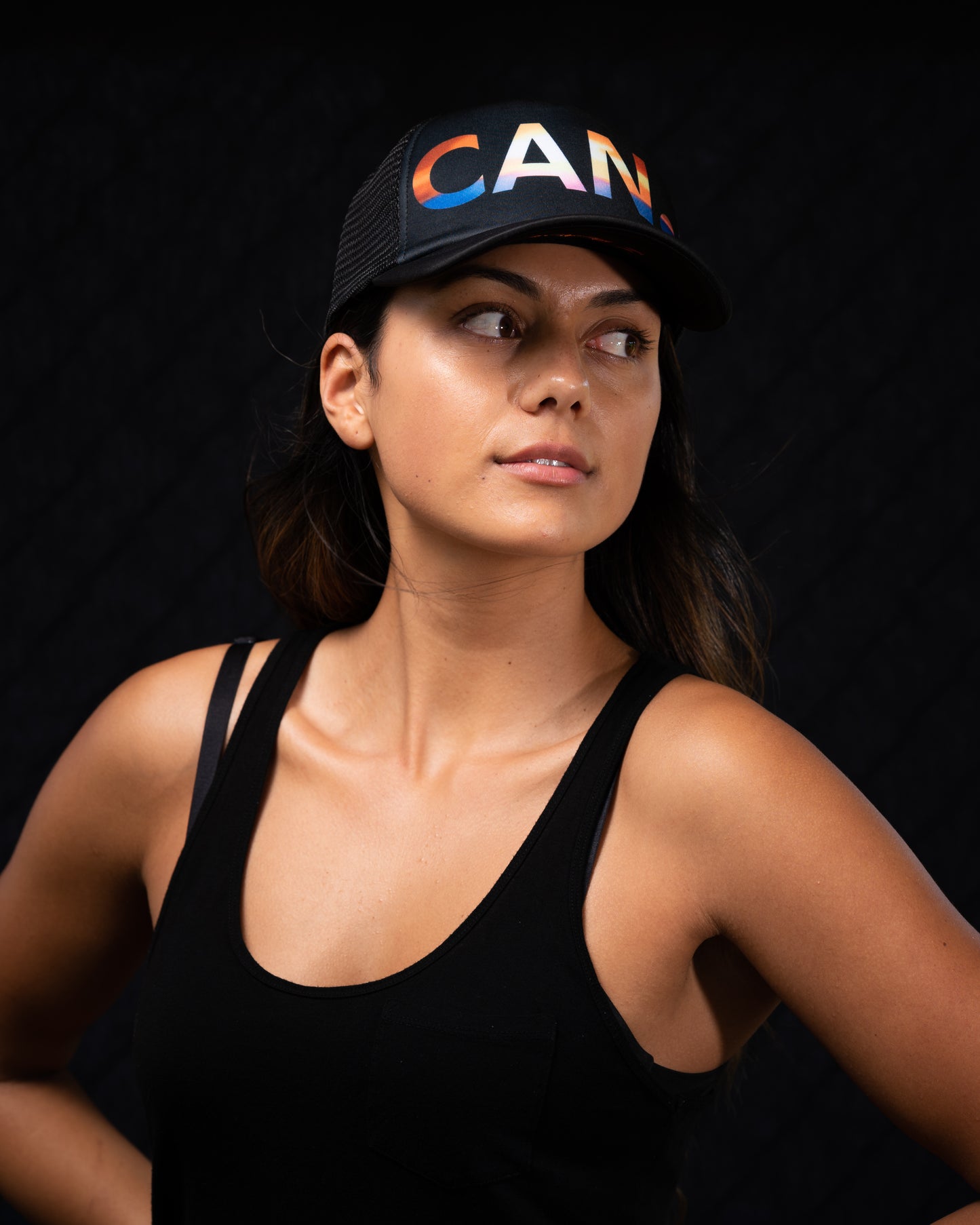 HI Sunset Trucker Cap